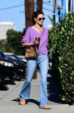 ALESSANDRA AMBROSIO Arrives at a School Event in Los Angeles 11/17/2024