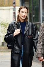 ALEXA CHUNG and Tom Sturridge Out in London 10/30/2024
