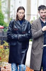 ALEXA CHUNG and Tom Sturridge Out in London 10/30/2024