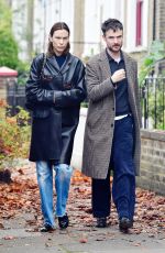 ALEXA CHUNG and Tom Sturridge Out in London 10/30/2024