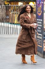 ALEXANDRA BURKE Arrives at Global Radio Studios in London 11/08/2024