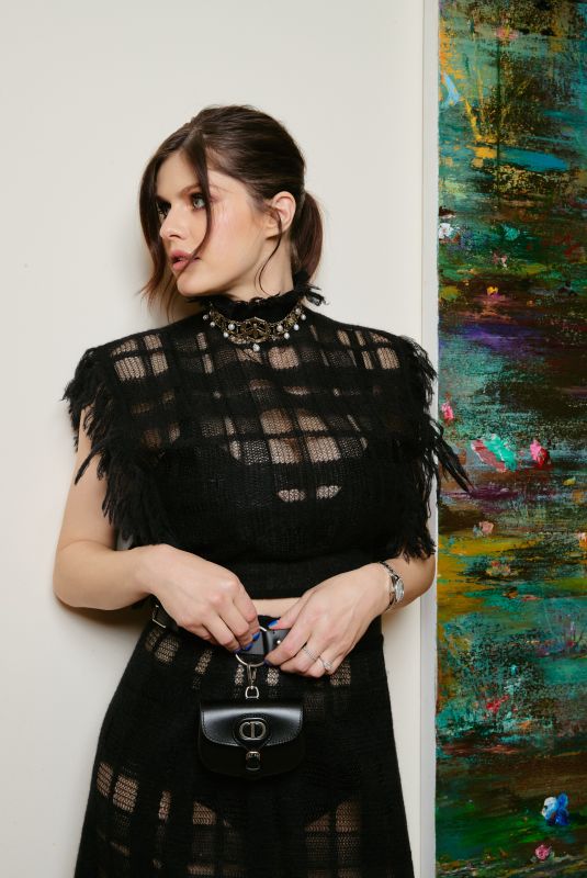 ALEXANDRA DADDARIO for Dior & CR Fashion Book at Brooklyn Museum Photoshoot, November 2024