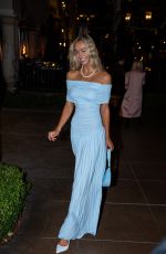 ALEXIS REN Arrives for Revolve Holiday Shop Grand Opening at The Grove in Los Angeles 11/14/2024