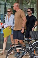 ALI ASTALL Leaves a Local Pool Gym 11/10/2024