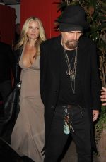 ALI LARTER and Billy Bob Thornton Arrives at Chiltern Firehouse in London 11/09/2024