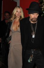 ALI LARTER and Billy Bob Thornton Arrives at Chiltern Firehouse in London 11/09/2024