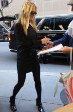ALI LARTER Arrives at NBC Studios in New York City 11/16/2024
