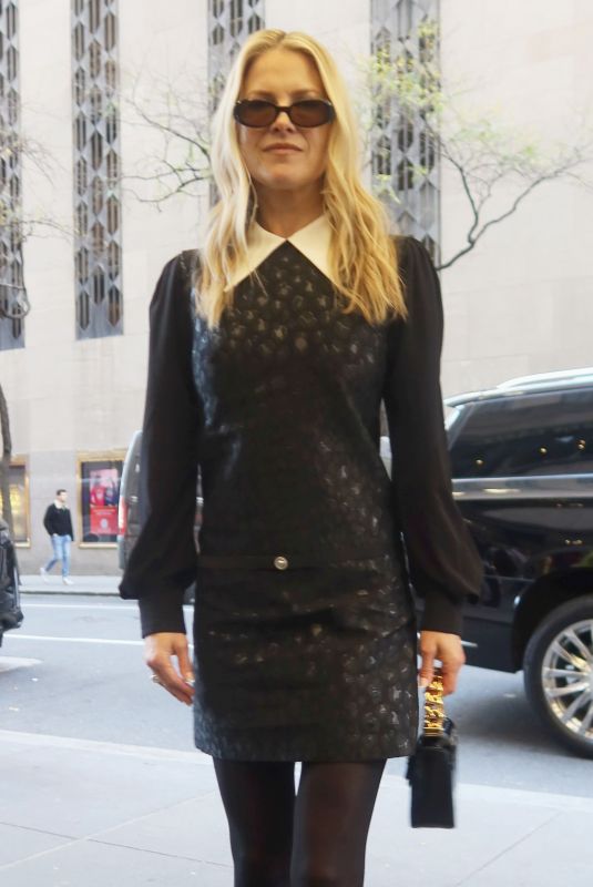 ALI LARTER Arrives at NBC Studios in New York City 11/16/2024