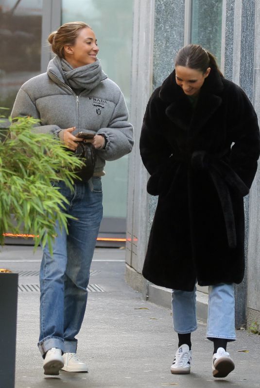ALICE CAMPELLO Out for Lunch at Nobu Armani with a Friend 11/21/2024