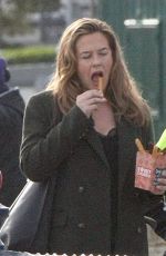 ALICIA SILVERSTONE on the Set of Corked in Co. Wicklow 11/11/2024