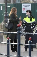 ALICIA SILVERSTONE on the Set of Corked in Co. Wicklow 11/11/2024