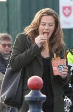 ALICIA SILVERSTONE on the Set of Corked in Co. Wicklow 11/11/2024