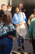ALLISON JANNEY Arrives at Jimmy Kimmel Live! in New York 11/04/2024