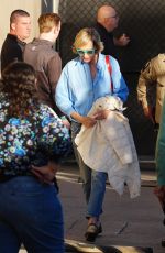 ALLISON JANNEY Arrives at Jimmy Kimmel Live! in New York 11/04/2024