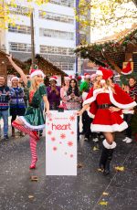 AMANDA HOLDEN and ASHLEY ROBERTS at Heart Breakfast Christmas Switch On in London 11/12/2024