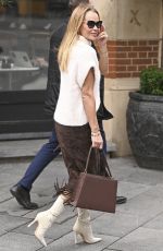 AMANDA HOLDEN Leaves Global Studios in London 11/04/2024