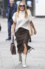 AMANDA HOLDEN Leaves Global Studios in London 11/04/2024