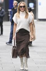 AMANDA HOLDEN Leaves Global Studios in London 11/04/2024