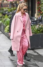 AMANDA HOLDEN Leaves Heart Breakfast Show in London 11/06/2024