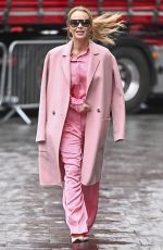 AMANDA HOLDEN Leaves Heart Breakfast Show in London 11/06/2024