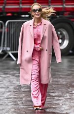 AMANDA HOLDEN Leaves Heart Breakfast Show in London 11/06/2024