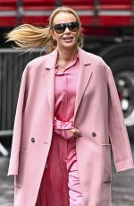 AMANDA HOLDEN Leaves Heart Breakfast Show in London 11/06/2024