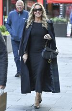 AMANDA HOLDEN Leaves Heart Radio Breakfast Show in London 11/25/2024