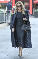 AMANDA HOLDEN Leaves Heart Radio Breakfast Show in London 11/25/2024