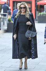 AMANDA HOLDEN Leaves Heart Radio Breakfast Show in London 11/25/2024