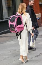 AMANDA HOLDEN Leaves Heart Radio in London 11/05/2024
