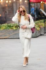AMANDA HOLDEN Leaves Heart Radio in London 11/05/2024