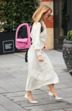 AMANDA HOLDEN Leaves Heart Radio in London 11/05/2024