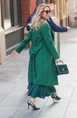 AMANDA HOLDEN Leaves Heart Radio in Lonfon 11/28/2024