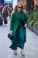 AMANDA HOLDEN Leaves Heart Radio in Lonfon 11/28/2024