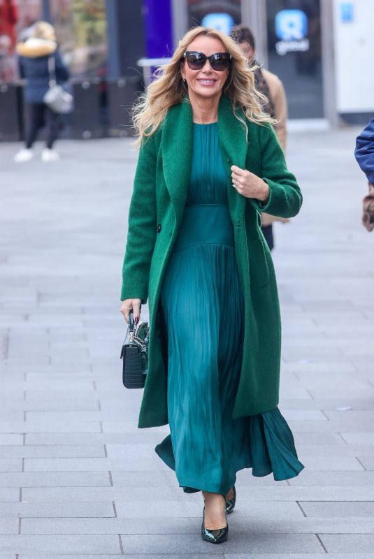 AMANDA HOLDEN Leaves Heart Radio in Lonfon 11/28/2024