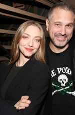 AMANDA SEYFRIED at Broadway Opening Night of Swept Away in New York City 11/19/2024