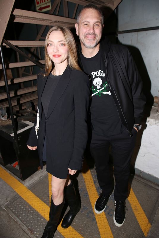 AMANDA SEYFRIED at Broadway Opening Night of Swept Away in New York City 11/19/2024