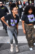 AMBER RILEY and MEAGAN GOOD Out to Vote in the 2024 Presidential Election in Los Angeles 11/05/2024