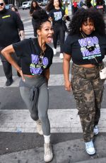 AMBER RILEY and MEAGAN GOOD Out to Vote in the 2024 Presidential Election in Los Angeles 11/05/2024