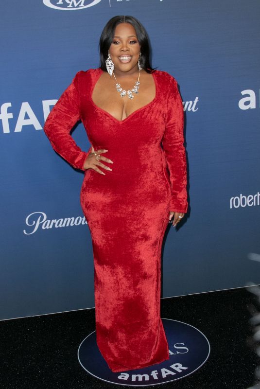 AMBER RILEY at amfAR Las Vegas Gala Presented by Paramount at Wynn Resort 11/22/2024