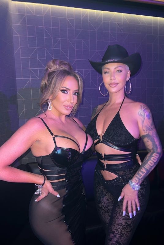 AMBER ROSE at We Fuck with Trump Event at Peppermint Hippo in Las Vegas 11/04/2024
