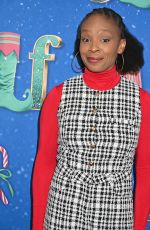 AMBER RUFFIN at Elf 2nd Broadway Revival Opening Night in New York 11/17/2024