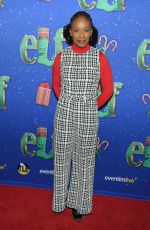 AMBER RUFFIN at Elf 2nd Broadway Revival Opening Night in New York 11/17/2024
