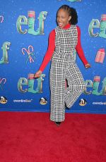 AMBER RUFFIN at Elf 2nd Broadway Revival Opening Night in New York 11/17/2024