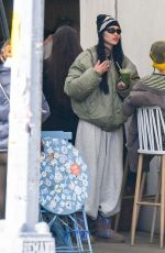 AMELIA HAMLIN and IRIS LAW Out for Matcha in New York City 11/17/2024