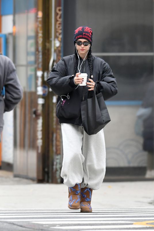 AMELIA HAMLIN Out for a Coffee in New York City 11/29/2024