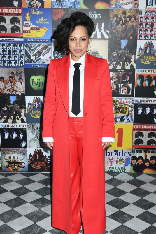 AMIRAH VANN at Alice + Olivia Celebrates Their Beatles Collaboration in New York 11/12/2024