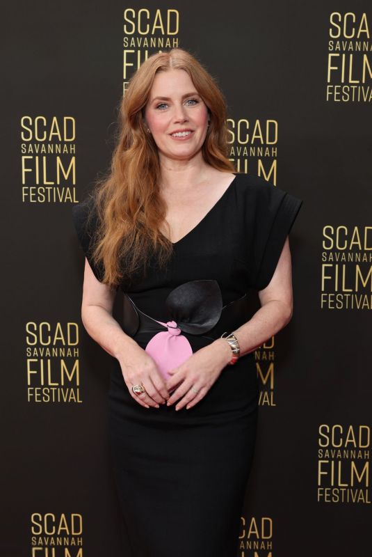 AMY ADAMS at 27th SCAD Savannah Film Festival in Savannah 10/29/2024