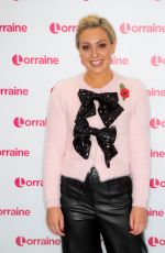 AMY DOWDEN at Lorraine TV Show in London 11/07/2024
