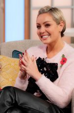 AMY DOWDEN at Lorraine TV Show in London 11/07/2024